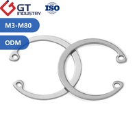 Customized Large Heavy Stainless Steel 304 304L 316 316L DIN 1308/ 1360/ 472/ 984 JIS B 2804 Internal Retaining Ring Circlips