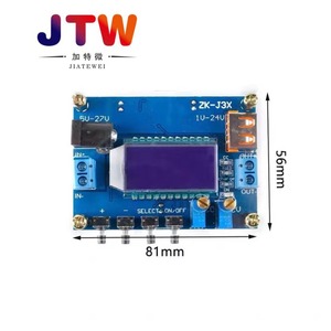 J3X DC DC <b>Converter</b> 1V-24V 3A Adjustable <b>Voltage</b> Current LCD Display - Product Image 2