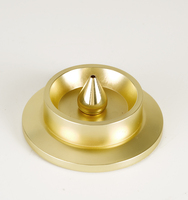 Porte-bougie sans flamme en laiton allié, porte-encens en bâtonnets de moxa - Décoration d'intérieur, Noël, Pâques, multifonction, écologique