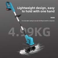 Nouvelle motobineuse électrique domestique à batterie lithium pour le labourage et le déchaumage du sol