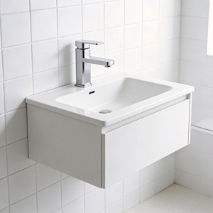 <b>Basin</b> Faucet <b>Single</b> Handle Brass Valve Core Deck Mounted <b>Single</b> Hole Hot Cold Water <b>Tap</b> - Product Image 1