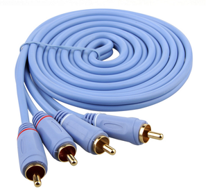 ตัวแยกสายสัญญาณเสียงตัวผู้สายสัญญาณ2RCA และ2RCA ความเร็วสูง2 <span class=keywords><strong>RCA</strong></span> ถึง2 <span class=keywords><strong>RCA</strong></span> - Product Image 1