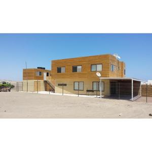 Maison préfabriquée moderne en panneaux sandwich, rectangulaire, installation facile, pour l'exportation au Chili - Product Image 1