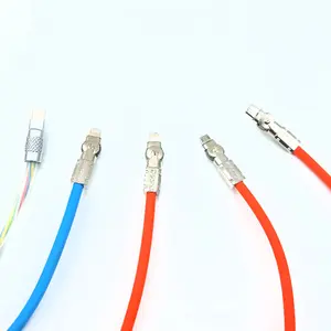 High quality Chinese factory direct hot sale Fast Charging Mobile Glowing Usb To Type-C Data Cable