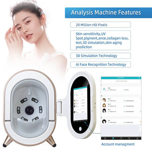 Miroir Magique Intelligent, Analyseur de Peau 3D, Appareil de Détection de la Peau Numérique à Intelligence Artificielle, Analyseur de Peau - Product Image 3