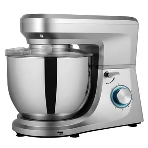 Commerciële Bakkerij Heavy Duty Planetaire 3 In1 Keuken Voedsel Mixer Machine Elektrische Brood Pizza Taart Stand Mixer 7L Voor Deeg