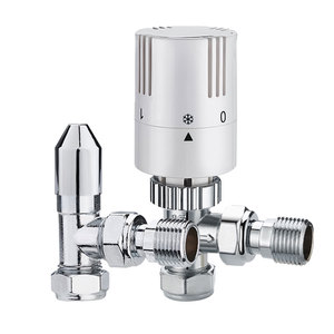 Accessoires pour radiateur chauffant : Robinet mélangeur thermostatique chromé Keymark - Product Image 1