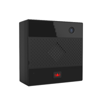 Interphone vidéo mini PoE étanche et anti-poussière avec bouton d'appel pour porte de sécurité SIP