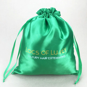 Small Satin Pouch <b>Bag</b> for Jewelry with Custom Logo High Quality Recyclable Soft Reusable Drawstring Dust <b>Bag</b> for <b>Hats</b> & Clothes - Product Image 2