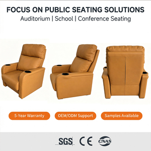 Fabricante produce muebles modernos para teatros comerciales, asientos VIP de cine fijos de cuero de lujo, y estructuras de madera maciza para el <span class=keywords><strong>hogar</strong></span>. - Product Image 4