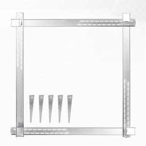Coffrage de colonne en matériau <span class=keywords><strong>neuf</strong></span> facile à assembler et réutilisable 600-1000 pour la <span class=keywords><strong>construction</strong></span> de colonnes carrées en béton - Product Image 2