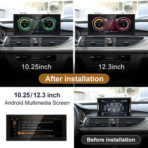 STWEI Qualcomm 8G 128G Android14 10.25inch Carplay AUTO For AUDI 2012-2018 Year A6 A7 C7 Car Video Navi Players GPS <b>Smart</b> Screen - Product Image 3