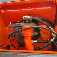 Excavatrice sur chenilles Doosan DX340 d'occasion, modèle DX340LC, 34 tonnes, hydraulique, faible nombre d'heures de travail, pour l'exploitation minière et les travaux de terrassement.