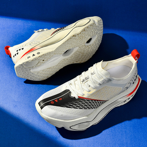 Chaussures de course à semelle carbone pour <span class=keywords><strong>hommes</strong></span>, baskets de marathon professionnelles, retour d'énergie élevé, respirantes, légères, chaussures de sport athlétiques - Product Image 5