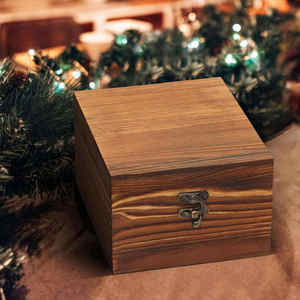 IStapromo Gifts Whiskey set with wooden box, <b>small</b> wine bottle set with ice stone (stainless steel ice stone version) - Product Image 4