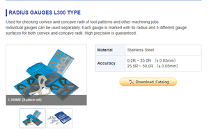 Jauge de rayon à bas prix FUJITOOL série L300 (L300AX/L300B/L300A/L300MA/<span class=keywords><strong>L300D</strong></span>/L300MB/L300MX/L300C/L300CX) - Product Image 2