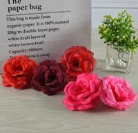 Günstige Großhandelspreise für 10cm oder 8cm Künstliche Seidenblumen Goldene Rosenköpfe für Hochzeit und Heim-DIY-Dekoration