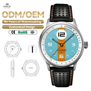 Reloj Automático Analógico de Lujo de 40MM, Estilo Deportivo y de Carreras, Relojes Mecánicos Únicos y Diferentes, Logotipo Personalizable, OEM, ODM - Product Image 1
