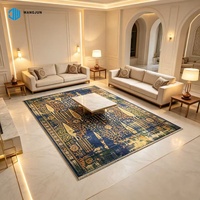 Tapis imprimés personnalisés pour hôtel, tapis imprimés en 3D, tapis de décoration intérieure, tapis de sol, tapis en velours imprimé pour usage commercial