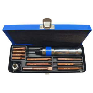 Hot Bán 12Pcs Không Dây Tác động Tuốc Nơ Vít Công Cụ Kit Nhà Máy Bán Hàng Trực Tiếp CR-V Dụng Cụ Tay Cho Bảo Trì Hoàn Hảo Khoan Bộ - Product Image 1