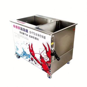Crayfish Cleaning Machine Fully Automatic Stainless Steel Crayfish Washing Machine Crayfish <b>Brush</b> Cleaning Machine - Product Image 1