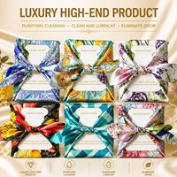 Savon Parfumé Français Fait Main 250g Huile Essentielle Parfum Longue Durée Bain Nettoyant Visage Emballage Cadeau OEM ODM