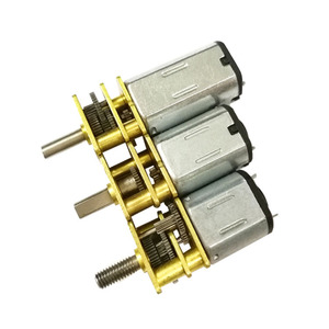 Miniature Geared Motor GM12 N20 N30 DC Brushed Aluminum <b>Smart</b> <b>Lock</b> Remote Control Motor - Product Image 3