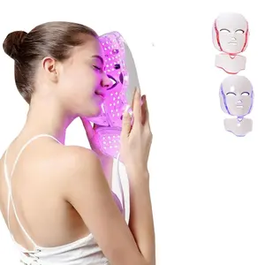 Ideatherapy Mask Mặt Nạ LED Trị Liệu Ánh Sáng Xanh Đỏ 7 Màu Mặt Nạ Led Trị Liệu Ánh Sáng Mặt Làm Đẹp Mặt