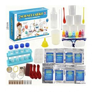 Kit de Ciencias Educativo Profesional para Niños, Experimentos de Química STEM, Reacciones Seguras, Juguete de Aprendizaje, Laboratorio de Descubrimiento Práctico - Product Image 5