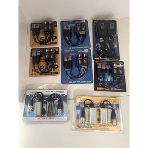 Hot bán <span class=keywords><strong>CCTV</strong></span> BALUN 1080P HD TVI CVI AHD <span class=keywords><strong>BNC</strong></span> 8MP thụ động UTP xoắn cặp Video Balun và Balun kết nối cho HD máy ảnh - Product Image 4