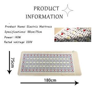 Gezondheidszorg Toermalijn Therapie Natuurlijke <span class=keywords><strong>Jade</strong></span> Steen Massage Bed <span class=keywords><strong>Mat</strong></span> Massage Hoge Kwaliteit <span class=keywords><strong>Jade</strong></span> Pad - Product Image 6