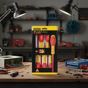 Jeu de tournevis isolés Stanley FatMax 6 pièces testé 1000V - Product Image 3