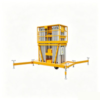 Monte-charge vertical certifié CE pour intérieur et extérieur, avec tension personnalisée, prix usine