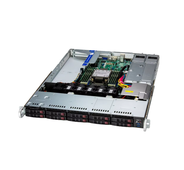 Supermicro 1U SYS-112B-WR Rack Server with Single Intel Xeon 6 Processor/X14 2TB Hard Drive