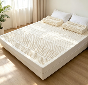 Natural Latex Orthopedic <strong>Mattress</strong> <strong>Single</strong>/Double Tatami-Style Soft <strong>Firm</strong> One-Piece Design 15cm Thick Bedroom Use - Product Image 3
