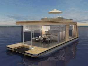 11m nouveau Design aluminium fête maison <span class=keywords><strong>bateau</strong></span> flottant eau verre maison ponton <span class=keywords><strong>bateau</strong></span> - Product Image 3