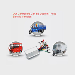 Controlador de motor de CC de alta calidad 60V 3000W para Ebike Producto Premium en la categoría de controladores de motor - Product Image 3