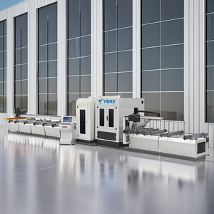 Línea de Producción de Puertas y Ventanas de Aluminio YBKE 3000-6500mm, Centro de Corte y Fresado CNC Controlado por PLC para PVC, UPVC y Aluminio - Product Image 2