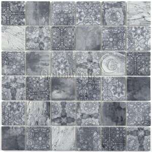 Se desvanecen patrón baño azulejo de la pared de <span class=keywords><strong>cocina</strong></span> azulejo de mosaico de vidrio - Product Image 5