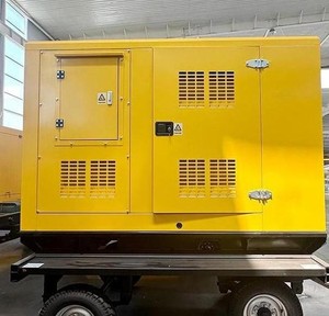 Generadores Eléctricos Diésel Silenciosos Móviles <span class=keywords><strong>de</strong></span> 80KVA 80kW 100kW al Mejor Precio, con Ruedas, Gabinete Impermeable, Tanque <span class=keywords><strong>de</strong></span> Combustible Personalizable - Product Image 1