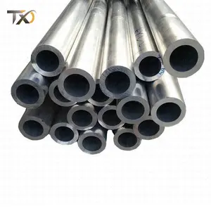 China factory wholesale aluminium tube 7075 T6 3030 4040 DN 3-20mm aluminum pipe for pneumatic conveying