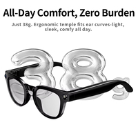 Lunettes Intelligentes MT3 AI Tendance 2026 avec Caméra 8MP, Traduction en Temps Réel, Matériau TR90 Ultra Léger, Lunettes de Soleil Intelligentes