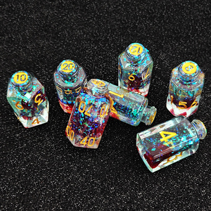 Bình phép thuật nhựa, xúc xắc nguyên tố, trò chơi nhập vai RPG Dungeons & Dragons, xúc xắc bàn chơi, xúc xắc đa diện nhựa DND - Product Image 5