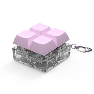 Merrycoo Sang Trọng Bàn Phím <span class=keywords><strong>Fidget</strong></span> Keychain Cảm Giác Vui Vẻ Đồ Chơi Người Lớn Lo lắng Giải Nén Dành Cho Người Lớn Clicker Đồ Chơi - Product Image 5