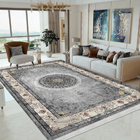 Tapis et carpettes de salon modernes abstraits en polyester à fleurs, fabriqués sur mesure, 300*200 cm