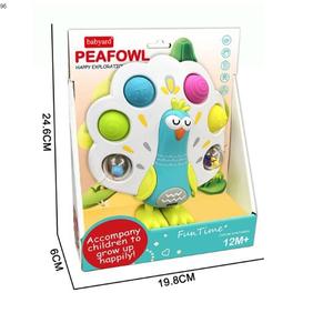 Juego Pop Fidget Toys Light up Pop Game Handheld Cartoon Peacock Sound Creative Funny Electric Toy Stress Relieving - Product Image 5