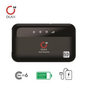 OLAX M100 10000mah Power Bank Wifi <b>Router</b> 2.4g 5.8g Dual Band Wifi6 4g <b>Mobile</b> Pocket Openwrt Vpn Function Max. LAN Data Rate 300 - Product Image 5