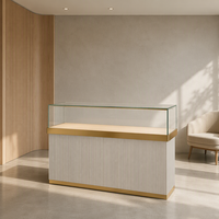 Ensemble de vitrines de présentation de bijoux sur mesure avec éclairage LED pour les magasins de détail et les projets d'aménagement de boutiques