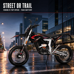<span class=keywords><strong>Moto</strong></span> électrique tout-terrain 3000W 72V <span class=keywords><strong>Enduro</strong></span> Dirt Bike avec amortisseurs CNC et phare LED pour adultes - Product Image 2