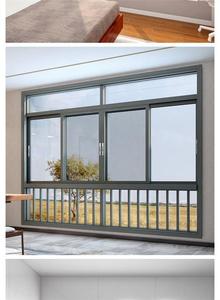 Thiết kế hiện đại đôi kính trượt cửa sổ cho ban công năng lượng hiệu quả tùy chỉnh nhà máy nhôm hợp kim thép không gỉ - Product Image 3